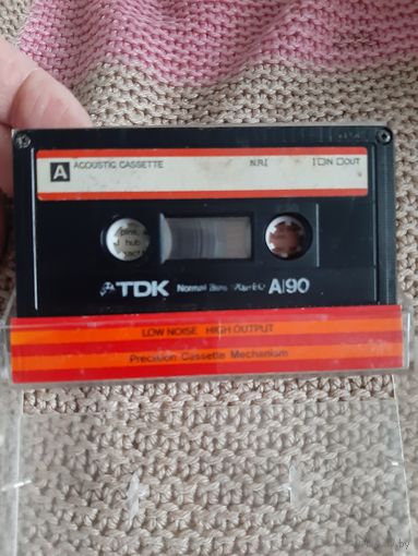 Кассета TDK A/90. Песни про афганистан.