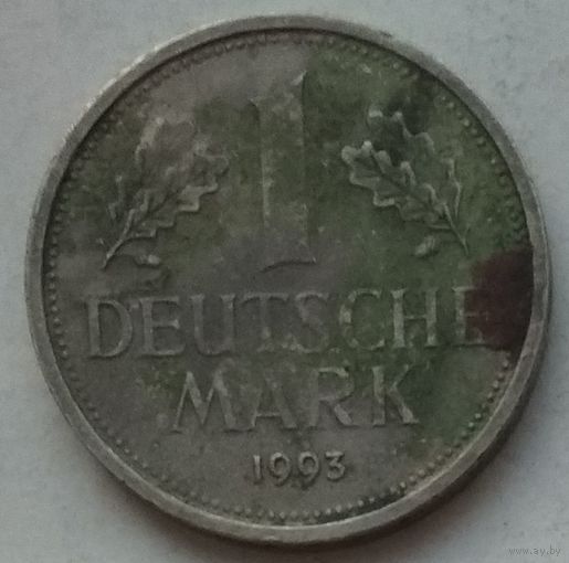 Германия 1 марка 1993 г. A