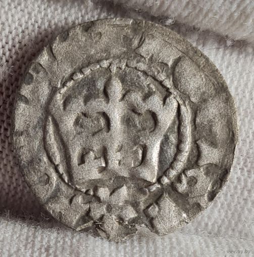 Полугрош коронный Ян Ольбрахт 1496-1501 гг. МНОГО ЛОТОВ С РУБЛЯ!