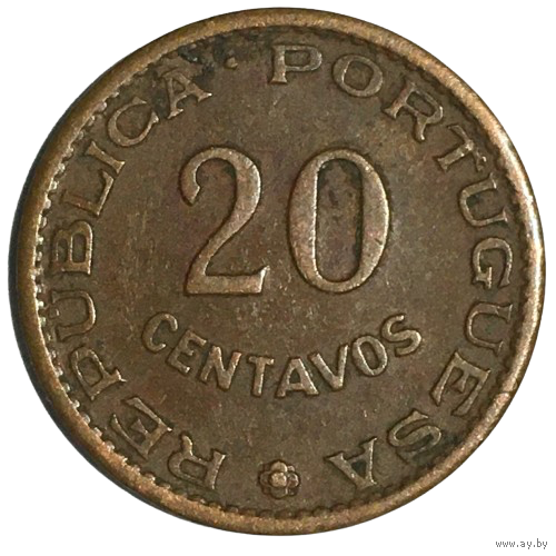 Сан-Томе и Принсипи 20 сентаво, 1962