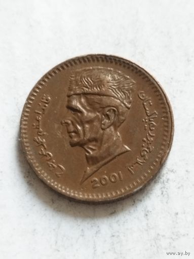 Пакистан 1 рупия 2001
