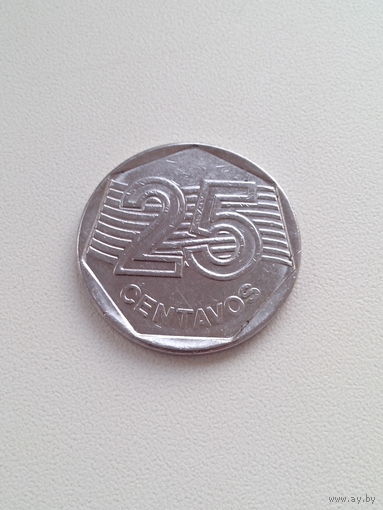 25 сентаво 1994 год. Бразилия.