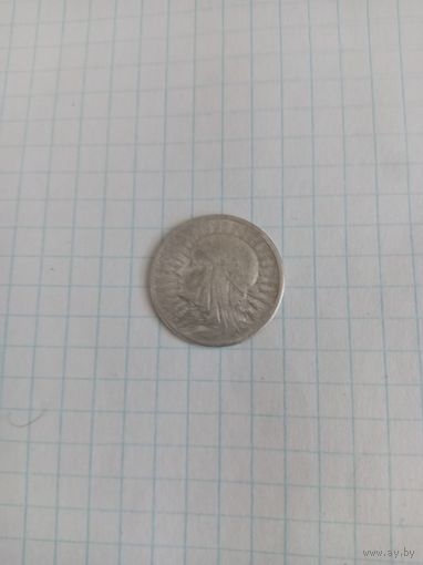 2 злотых 1933г.