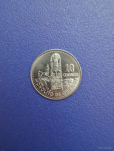 Гватемала 10 сентаво 2009 года