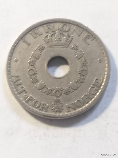Норвегия 1 крона 1925