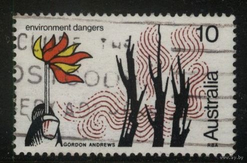 Австралия - 1975 [Mi. 570] Гашеная (AU13)
