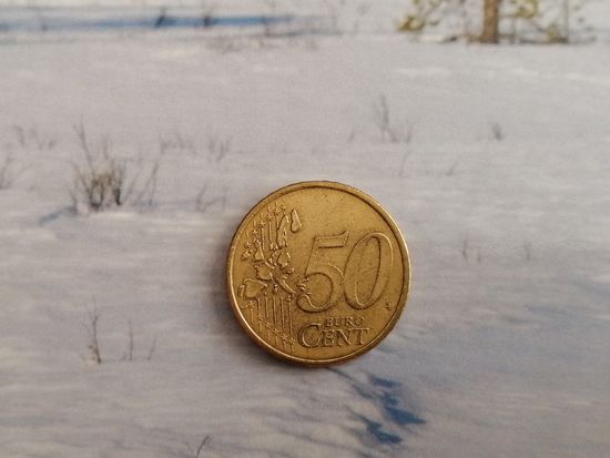 ГЕРМАНИЯ 50 ЕВРОЦЕНТОВ ВОЗМ.ОБМЕН