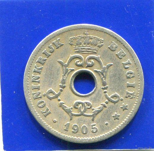 Бельгия 10 сантимов 1905 BELGIE