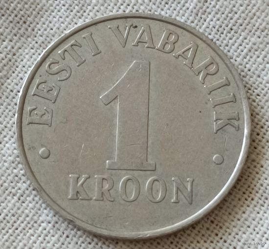Эстония. 1 крона 1993 года.