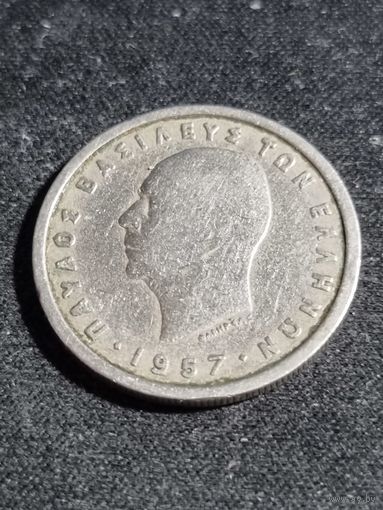 Греция 2 драхмы 1957