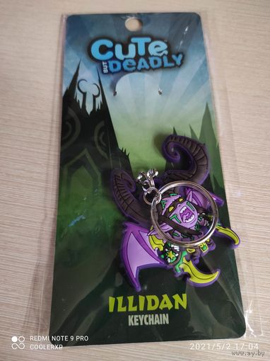 Blizzard  BlizzCon cut but deadly Illidan keychain