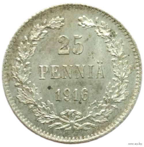 25 пенни 1916 UNC
