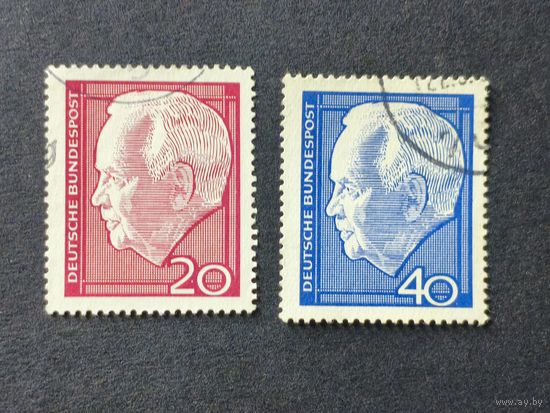 Германия 1964. Генрих Любке. Полная серия