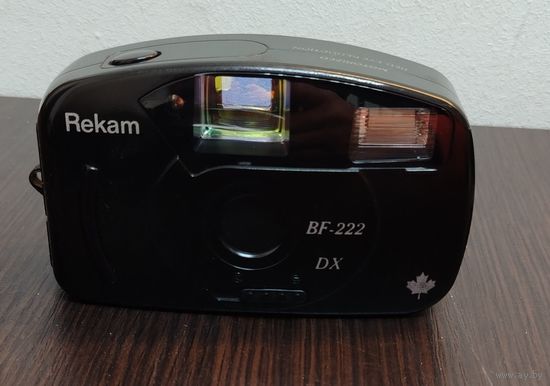 Пленочный фотоаппарат Rekam BF-222 DX компактная 35-мм камера с фиксированным фокусом . в чехле