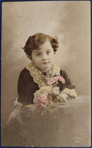 Детская открытка. Франция. Начало 20-го века.