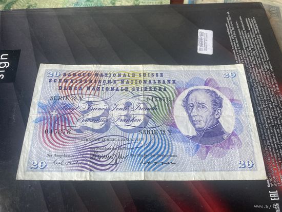 Швейцария 20 1970г