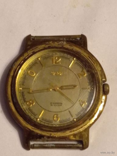 Часы механические  ЗАРЯ , 21 камень .