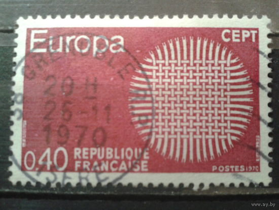 Франция 1970 Европа