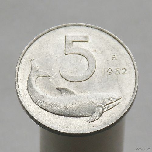 Италия 5 лир 1953