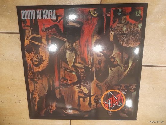 SLAYER "REIGN IN BLOOD" 1986/?  reissue LP E.U.GEFFEN/DEF JAM 924131 1  MINT