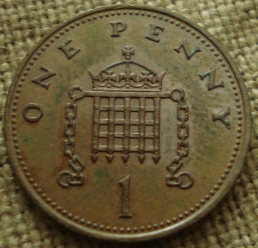 1 пенни 1987 Британия