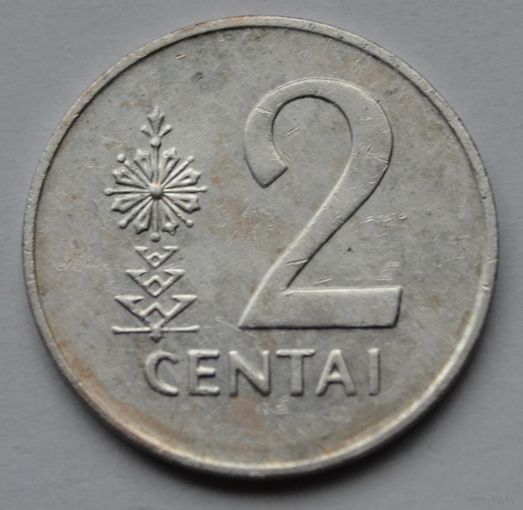 Литва, 2 цента 1991 г.