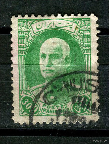 Иран - 1936/1937 - Шах Реза Пехлеви 30D - [Mi.704] - 1 марка. Гашеная.  (Лот 6JD)-TG2P1