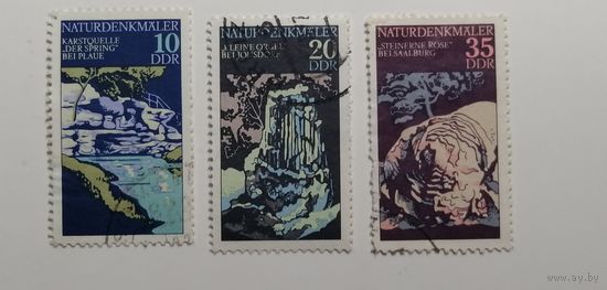ГДР 1977. Памятники природы