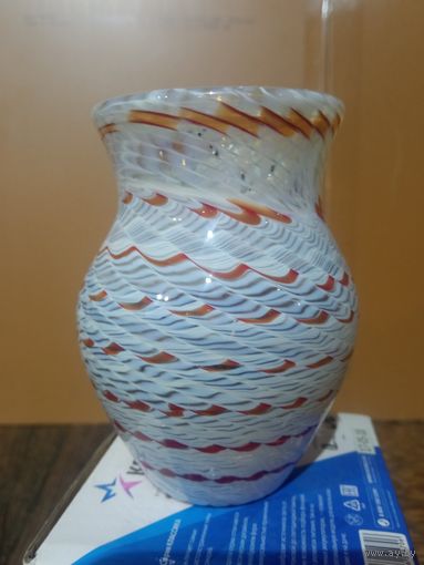 Ваза А.Федорков.Неманская нить.редкая миниатюрная