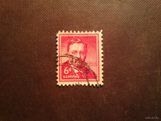 США 1955 г.Теодор Рузвельт (1858–1919), 26-й президент США./9а/