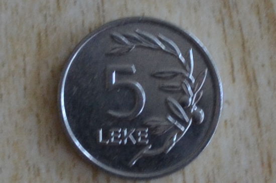 Албания 5 леков 2014