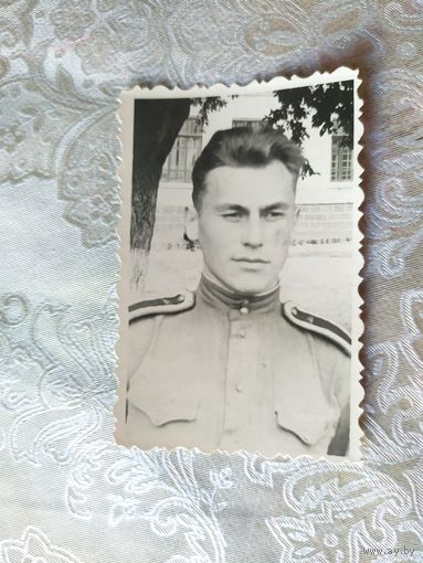 Черно-белое фото " Солдат "\3