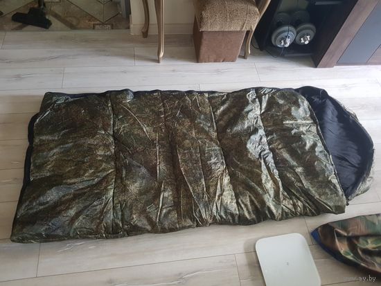 Спальный мешок-одеяло Poseidon Fish -20С 225x95 см с подголовником