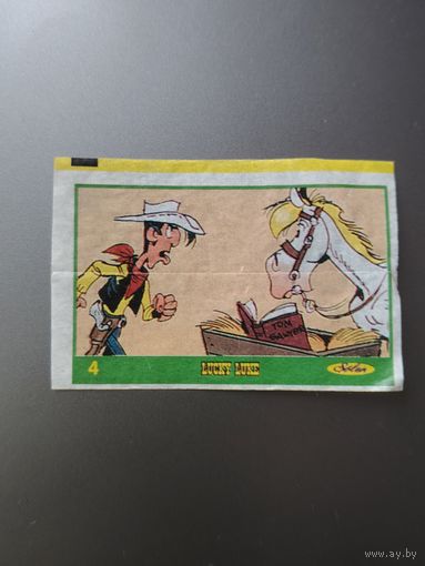 Фантик от LUCKY LUKE