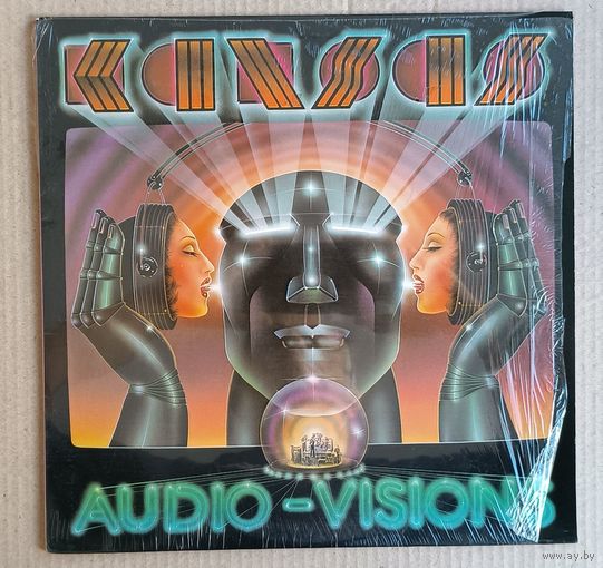 KANSAS - Audio-Visions (USA винил LP 1980 вставка)