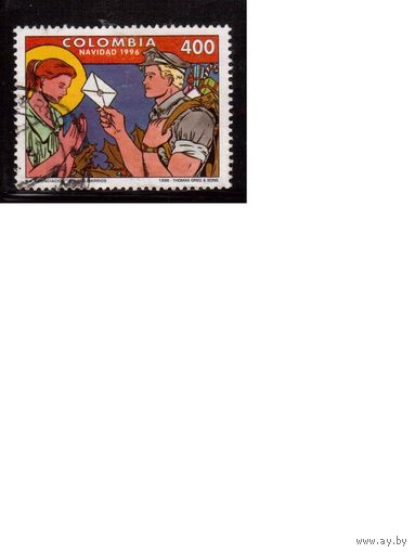 Колумбия-1996(Мих.2036) ,  гаш. , Почта