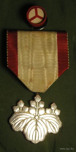 Япония, Орден Восходящего Солнца VIII класса, Серебро