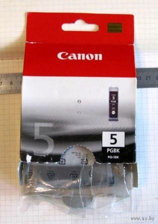 Картридж принтера "Canon" PGI-5BK