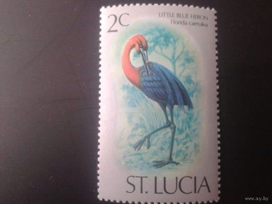 Сент-Люсия 1976 птица