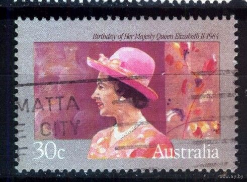Австралия - 1984 [Mi. 870] Гашеная (AU21)