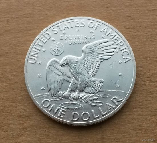 США, доллар 1971 г., серебро 0.400, Эйзенхауэр