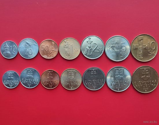 Словакия (7 монет)