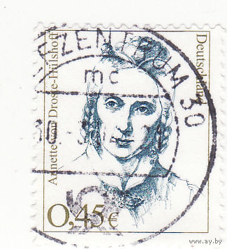 Аннет фон Дросте-Хюльсхофф (1797-1848), поэт 2002 год