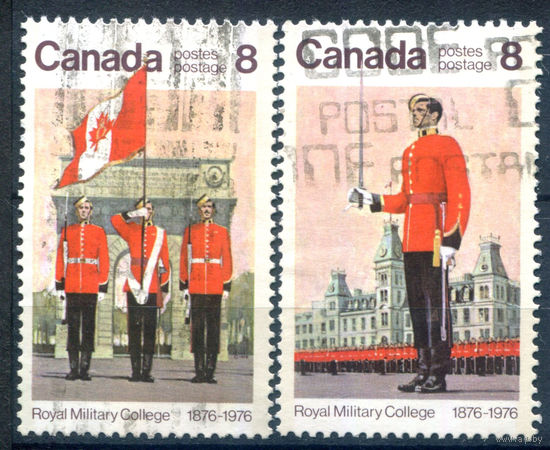 Канада - 1976г. - униформа - 2 марки - полная серия, гашёные [Mi 628-629]. #3-WB-86-A-2