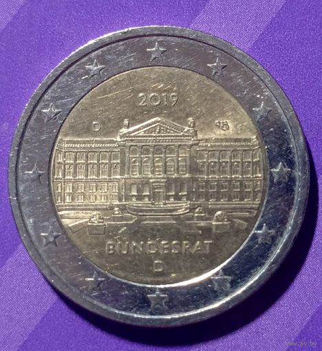 2 евро 2019 германия