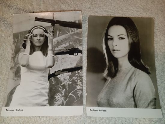 Барбара Брыльска открытка ГДР