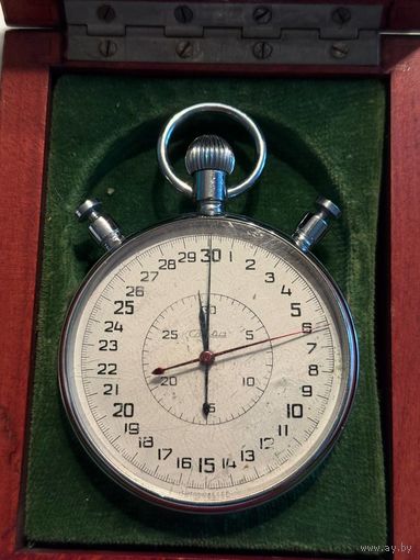 Секундомер СЛАВА 3х кнопочный