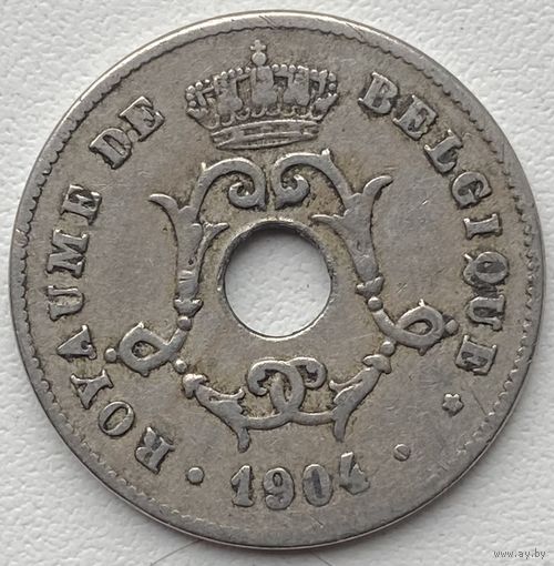 Бельгия 10 сантимов 1904 г. Belgique