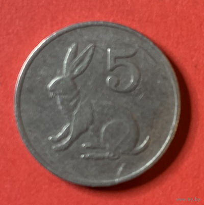 Зимбабве 5 центов 1983г.