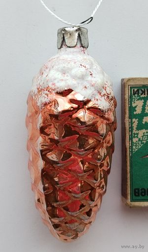 Ёлочная игрушка. Шишка. Н-9.
